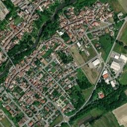 Villanterio map(satellite map)