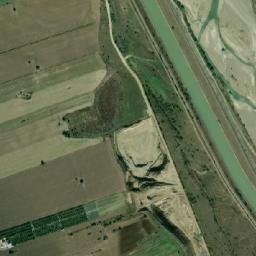 Verneşti map(satellite map)