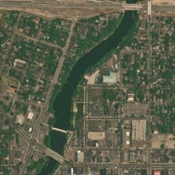 Anoka map(satellite map)