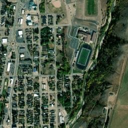 22-98 3rd Street, Red Lodge, MT 59068, USA High Resolution Satellite Map