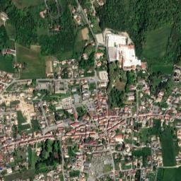 Saint-Uze map(satellite map)