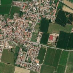 Albuzzano map(satellite map)