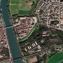 Pizzighettone map(satellite map)