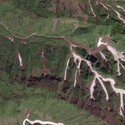 Rishiri Gun map(satellite map)