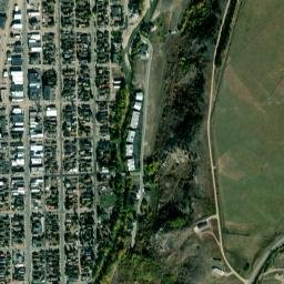 Red Lodge map(satellite map)