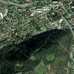 Gières map(satellite map)