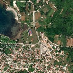 Funtana map(satellite map)