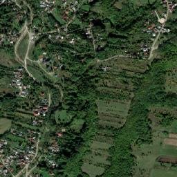 Bughea de Jos map(satellite map)