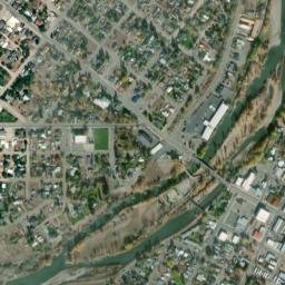 Salmon map(satellite map)
