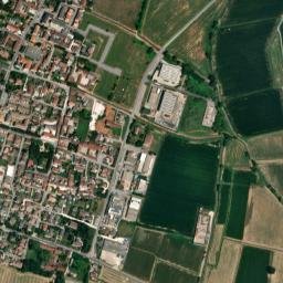 Vescovato map(satellite map)