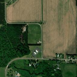 Bridge Street, New Auburn, WI 54757, USA High Resolution Satellite Map