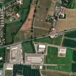 Gadesco-Pieve Delmona map(satellite map)