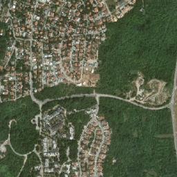 Njivice map(satellite map)