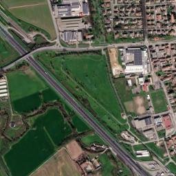 Somaglia map(satellite map)