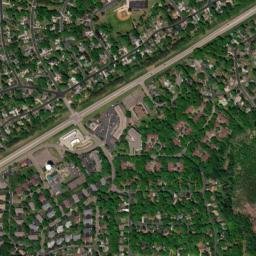 Circle Pines map(satellite map)