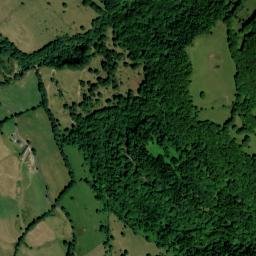 Cantal map(satellite map)