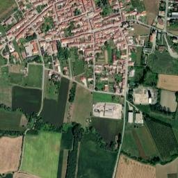 Pontestura map(satellite map)