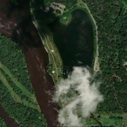 Mississippi National River and Recreation Area High Resolution Satellite Map