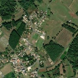 Cercoux map(satellite map)