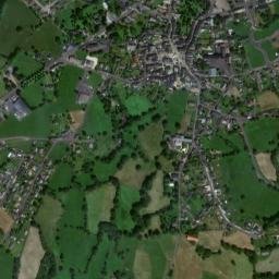 Pleaux map(satellite map)