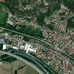 Borgone Susa map(satellite map)