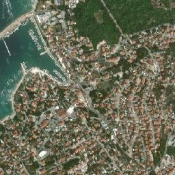 Malinska-Dubašnica map(satellite map)