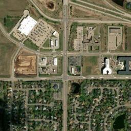 Satellite view of Edinburgh USA