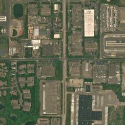 8814 Zachary Lane North Maple Grove MN High Resolution Satellite Map