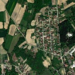 Knežica map(satellite map)