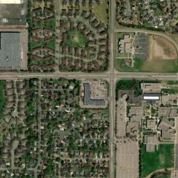 Satellite view of Brookland Golf Park