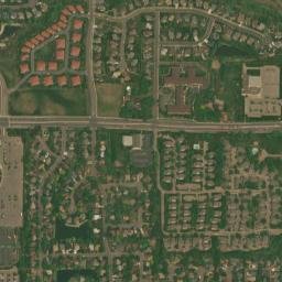 6407 84th Ct N Minneapolis MN High Resolution Satellite Map