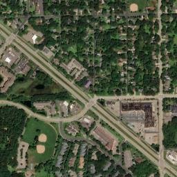 Mounds View map(satellite map)