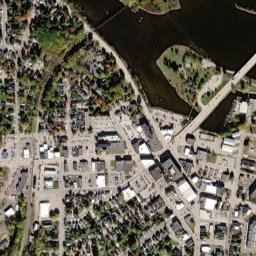 Marinette map(satellite map)