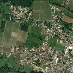 Cézac map(satellite map)