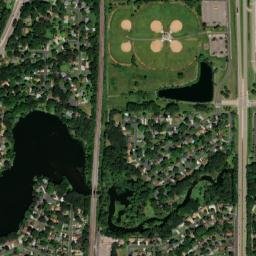 16 Rice Creek Way Fridley MN 55432 Satellite Map