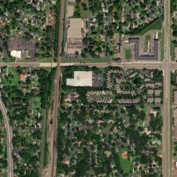 Fridley map(satellite map)