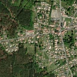 Carcans map(satellite map)