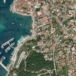 Rovinj map(satellite map)