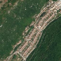 Raša map(satellite map)
