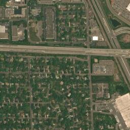 Bottineau Boulevard, Brooklyn Park, MN High Resolution Satellite Map