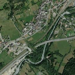 Salbertrand map(satellite map)