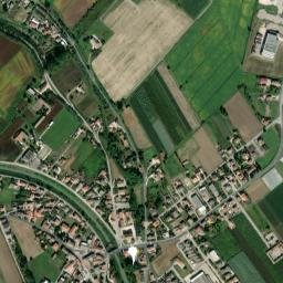 Giacciano con Baruchella map(satellite map)
