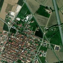 Occimiano map(satellite map)
