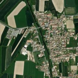 Cervesina map(satellite map)
