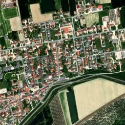 Bergantino map(satellite map)