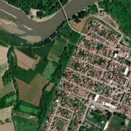 Šamac map(satellite map)