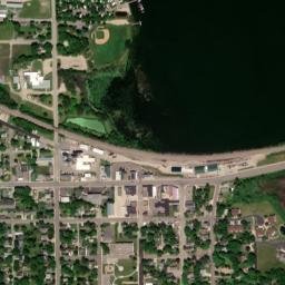 Howard Lake map(satellite map)
