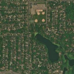 8121 62nd Avenue North, Minneapolis, MN High Resolution Satellite Map