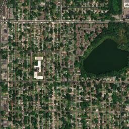 500-538 53rd Ave NE Fridley MN High Resolution Satellite Map