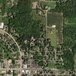Glenwood City map(satellite map)